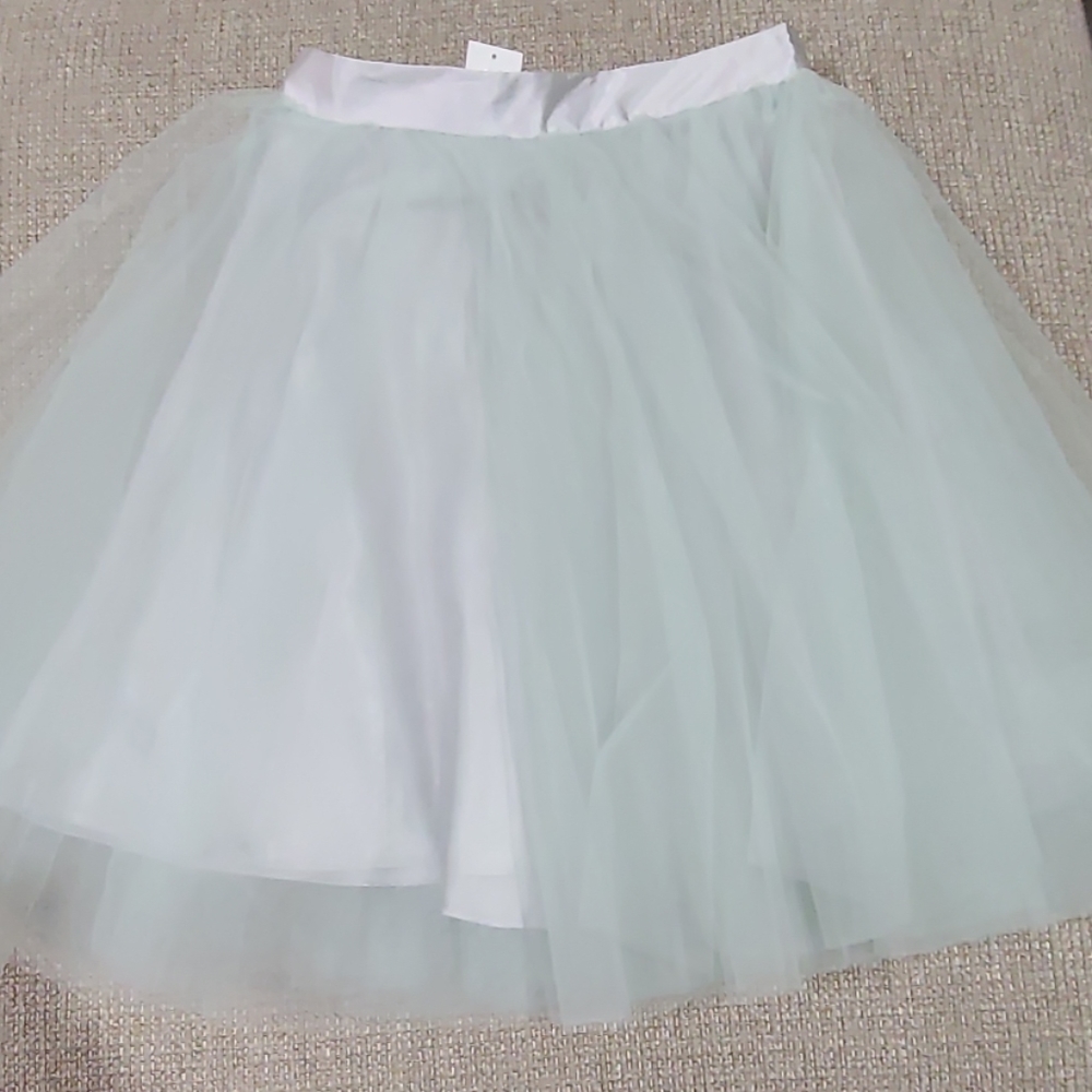 Mint Green tulle skirt by space 46 boutique - Picture 2 of 7